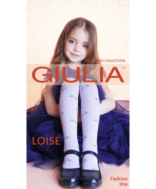 Колготки с люрексом Giulia Loise model 1